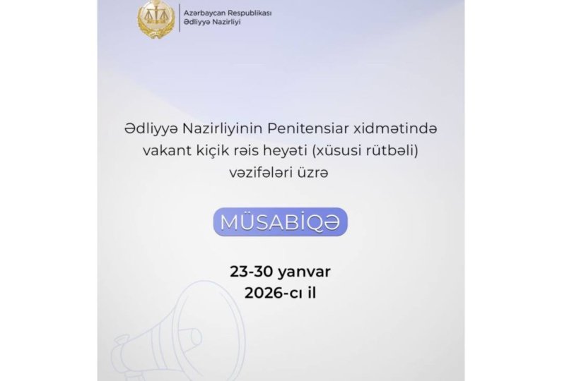 Penitensiar xidmətə qulluğa qəbul