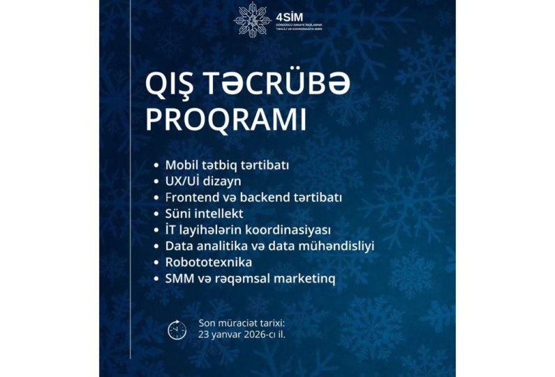 4SİM Təcrübə Proqramı